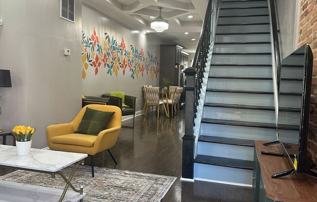 Fully Furnished! Spacious Rooms! Modern Decor! Finished Basement! Central Air! Fireplaces! Available Now!