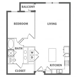 1 bed, 1 bath, 965 sqft, $1,675