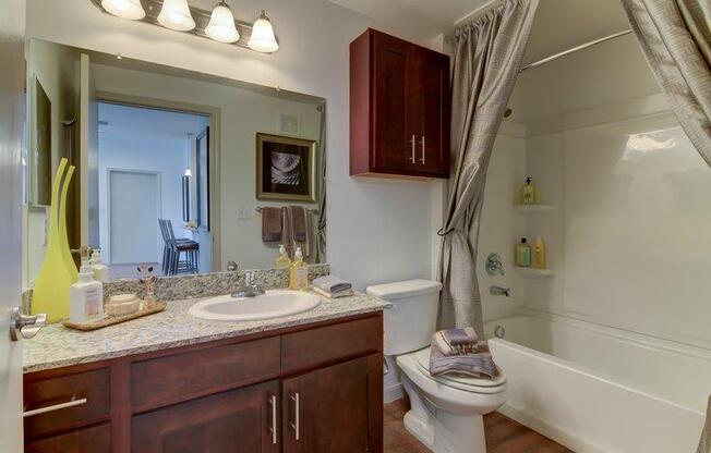 Volar Apartments Model Bathroom