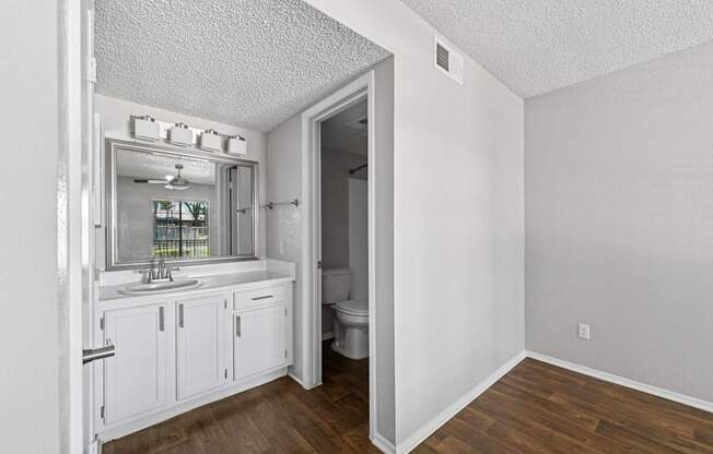 Copper Canyon Apartments in Bedford, TX, unit A1 Bedroom