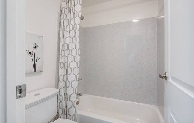 Bathroom With Bathtub at Marine View Apartments, Alameda, 94501