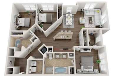 3 beds, 2 baths, 1,426 sqft, $2,050