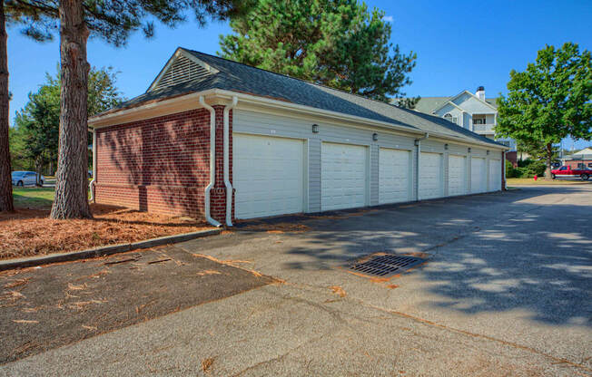 Enclave at Wolfchase Apartments in Cordova Tennessee photo of garages