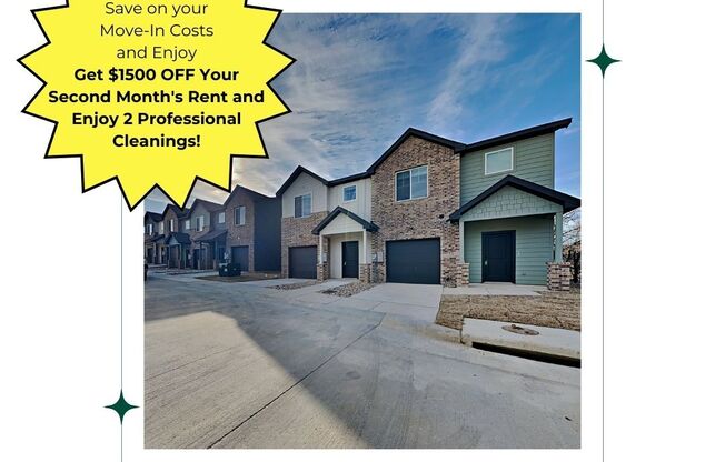 Lock in your rate and enjoy stable living for years to come with a 2 YEAR LEASE OPTION!