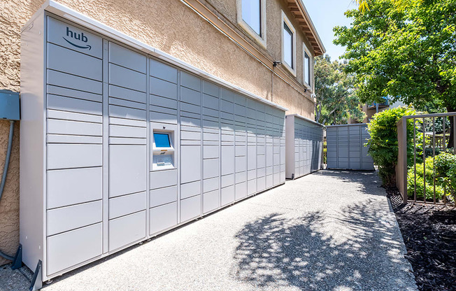 Package receiving area