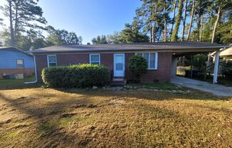 3 bedroom 2 bath brick ranch in great loaction .
