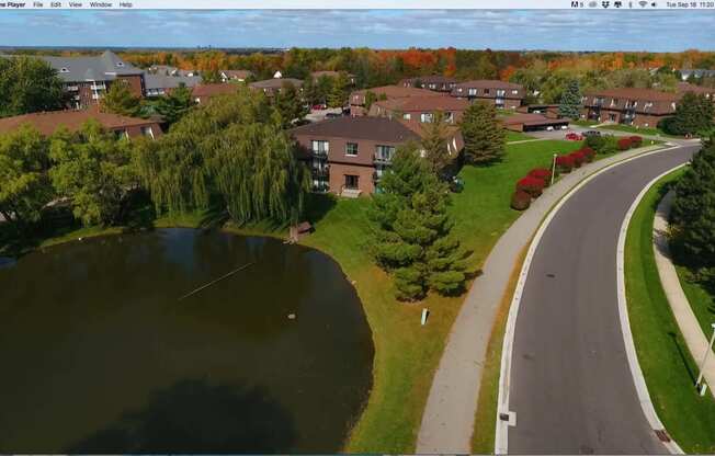 Aerial View of Community