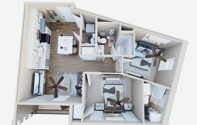 2 beds, 1 bath, 765 sqft, $1,620