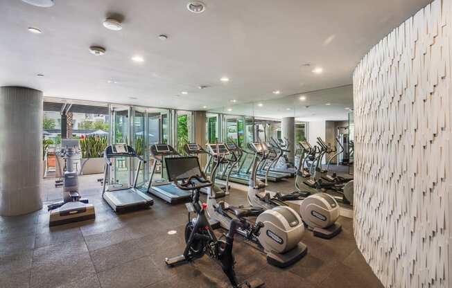 Cardio Equipment in Fitness Center at South Park by Windsor, 90015, CA