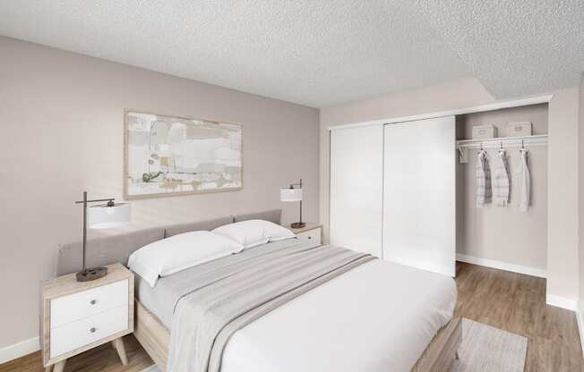 Neutral room tones at Arcadia Apartment Homes in Centennial, CO