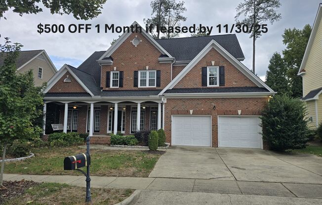 $500 Off 1 Month if Moved In by 11/30/25