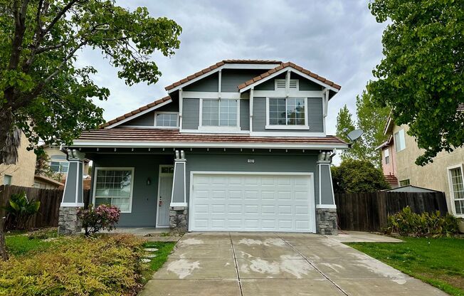 Freshly painted home inside and out.  Located across the street from park, Walk to School