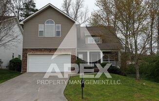 Beautiful 4 Bd/2.5 Ba  Single Family home w/Bonus loft in West Knoxville/Hardin Valley!