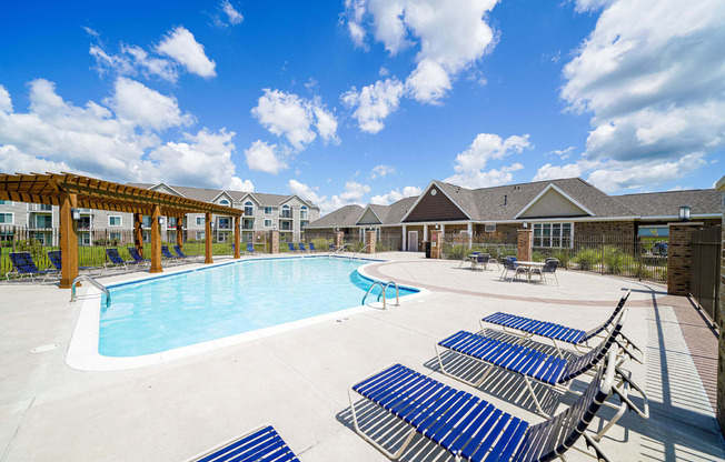 Resort Style Pool with Wi Fi at Stoney Pointe Apartment Homes, Wichita, 67226