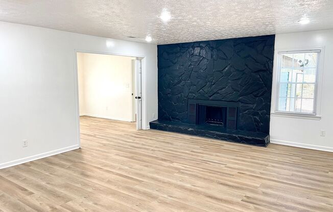 Welcome to this stunning 5-bedroom, 2-bathroom home located in the charming town of Fairburn, GA.