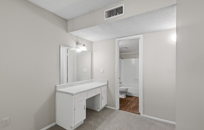 Transform your living experience at Wymore 360 Apartments, featuring spacious layouts and modern amenities. The well-appointed bathrooms create a serene retreat. Don’t miss out—schedule your tour today and find your perfect home!