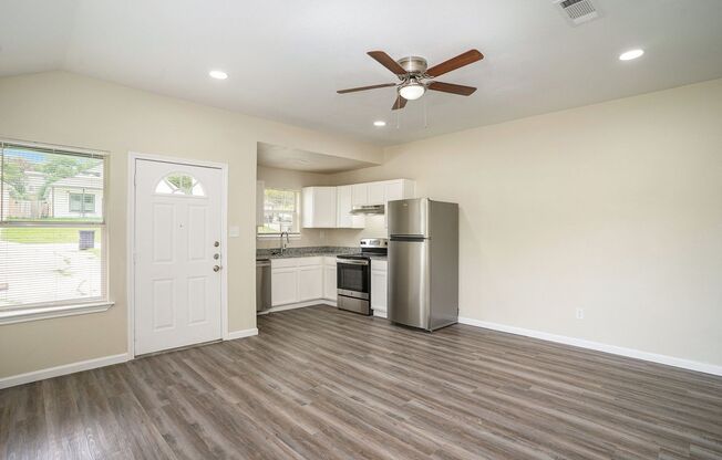 Updated 3/1 with Granite Counter Tops and Refrigerator Included!