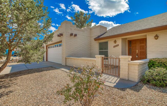 Beautiful 1-story southwestern-style home in west El Paso