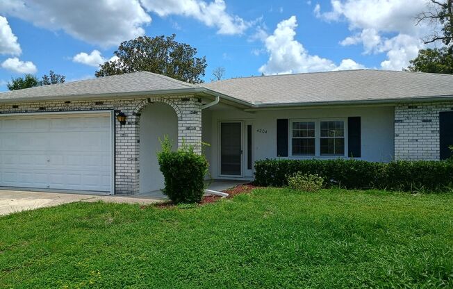 3 bedroom, 2 bath  2 car garage POOL HOUSE