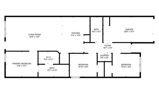 3 beds, 2 baths, 1,215 sqft, $1,400, Unit 1269 Lehmann Drive - Unit A