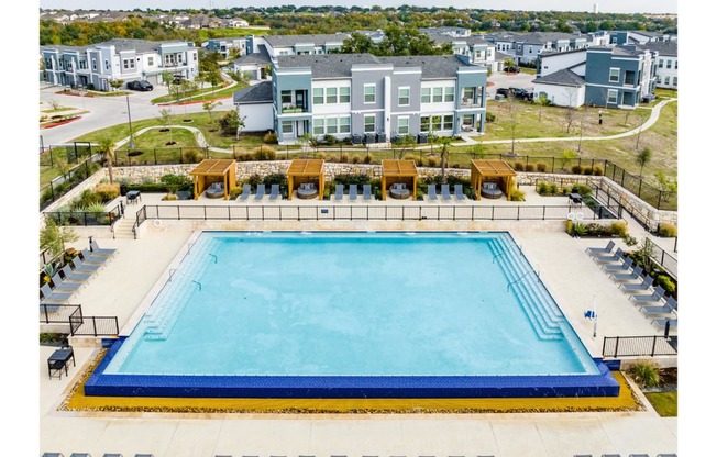 Swimming pool at Reveal 54 Apartments