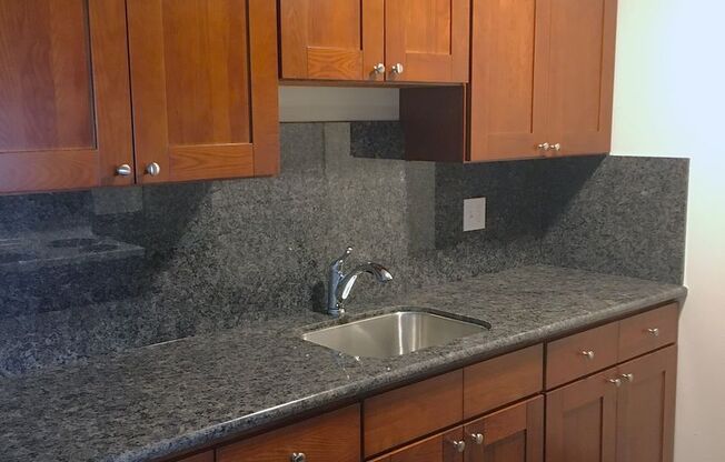 This is a large 2-bdr in a convenient, Freshly painted, updated kitchen counter tops and cabinets