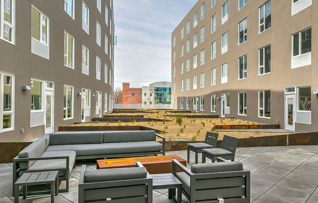 Resident deck at The Fowler, Boise, ID, 83702