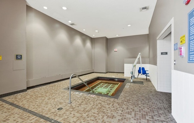 Indoor Hot Tub at Aire MSP Apartments, Bloomington, MN, 55425