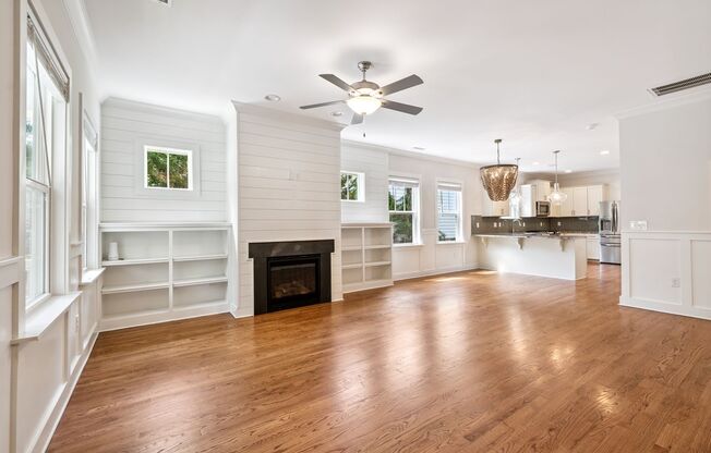 Available Now! Gorgeous Two-Story 4bd/3ba Craftsman Home in Durham's Lakewood Neighborhood!