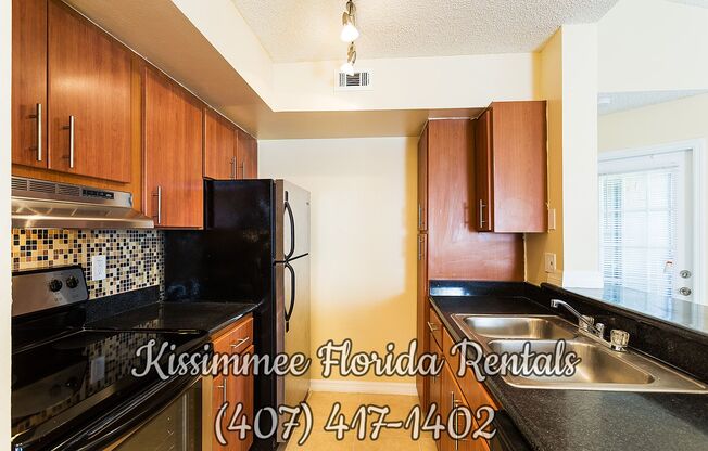 Beautiful two (2) bedrooms and two (2) bathrooms second floor unit in a gated community in the heart of Kissimmee
