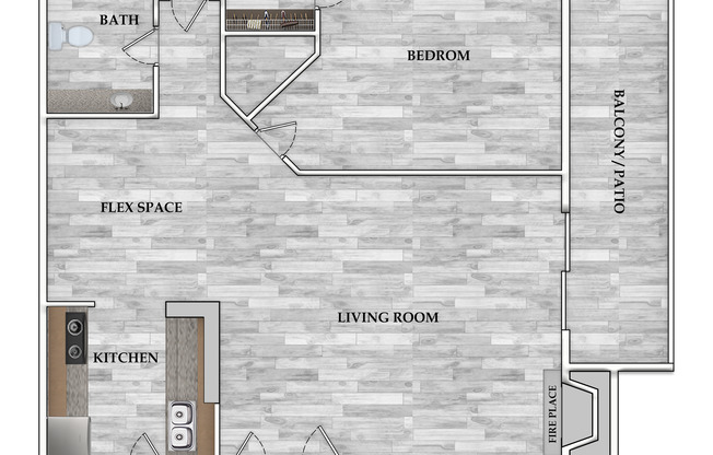 1 bed, 1 bath, 650 sqft, $904, Unit 1003