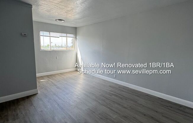 REMODELED & Move-In Ready E. Oakland 1BR/1BA