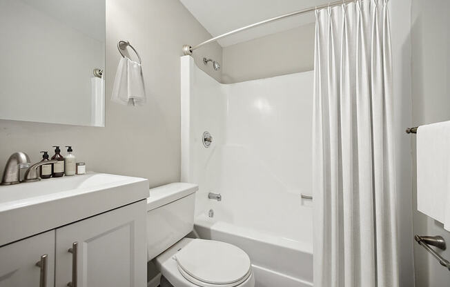 Model bathroom