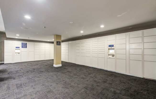 Parcel Lockers at The Chadwick, Los Angeles