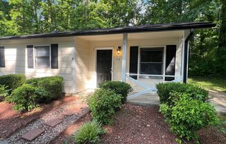 Move-in Ready - 2 Bed/1 Bath Duplex Home - Remodeled Kitchen - New Flooring - Fresh Paint - Water/Trash/Lawn Care Included