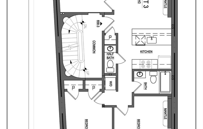 3 beds, 1.5 baths, $5,400, Unit 3