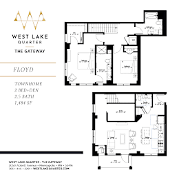 2 beds, 2.5 baths, 1,484 sqft, $3,265