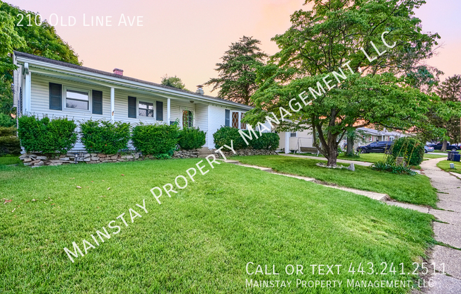210 OLD LINE AVE