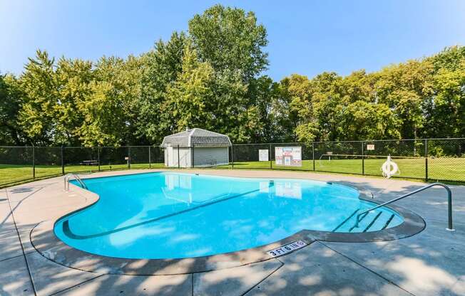 Pool View  at Georgetown on the River Apartments, Minnesota