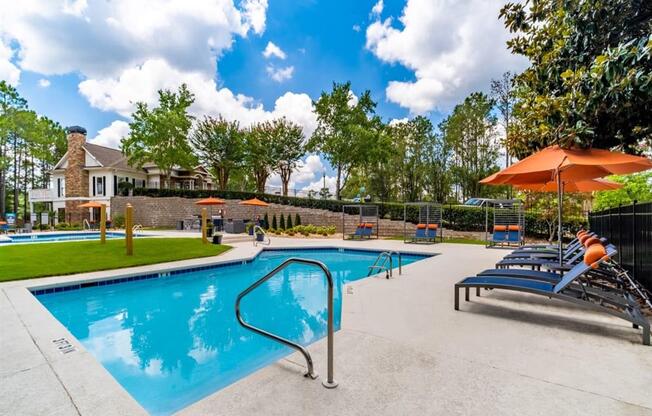 the pool at the estates apartments