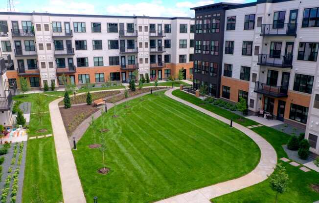 Elegant Exterior View at The Legends at Berry 62+ Apartments, Minnesota 55114