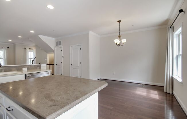 Luxury townhouse with a single-family feel in popular Haverford Court.