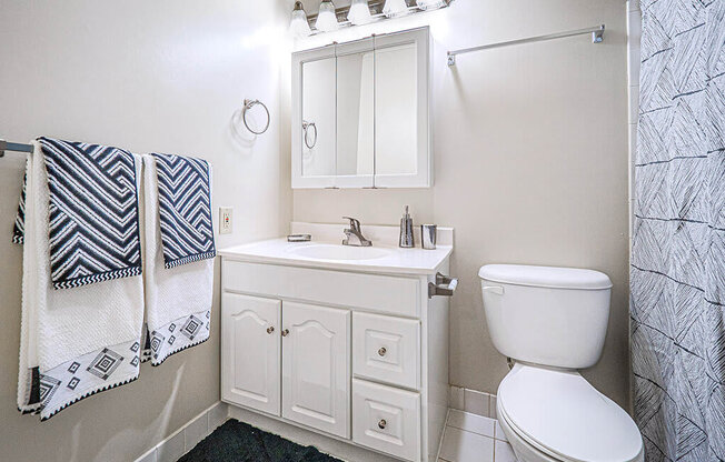 Master Bathroom at The Lakes, Pennsylvania