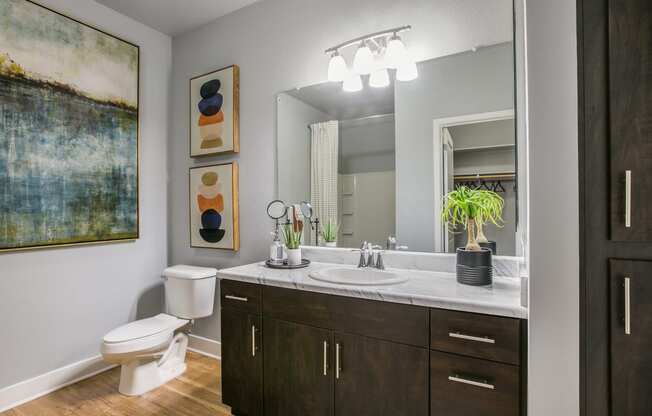 Luxurious Bathroom at SkyStone Apartments, New Mexico, 87114