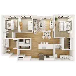 3 beds, 2 baths, 1,123 sqft, $1,803