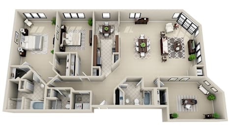 3 beds, 3 baths, 2,400 sqft, $4,755