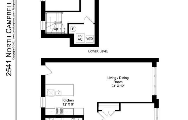 3 beds, 3 baths, 1,641 sqft, $3,895, Unit 2541-1