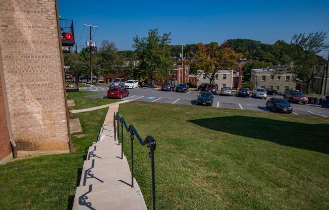 Clermont Apartments Building Parking 1