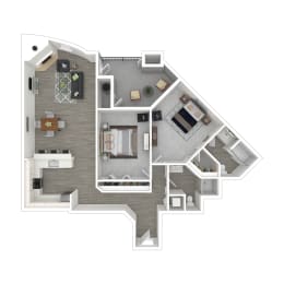 2 beds, 2 baths, 1,165 sqft, $2,050