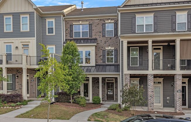 Beautiful 3 story townhome in Wake Forest with 2 car garage!